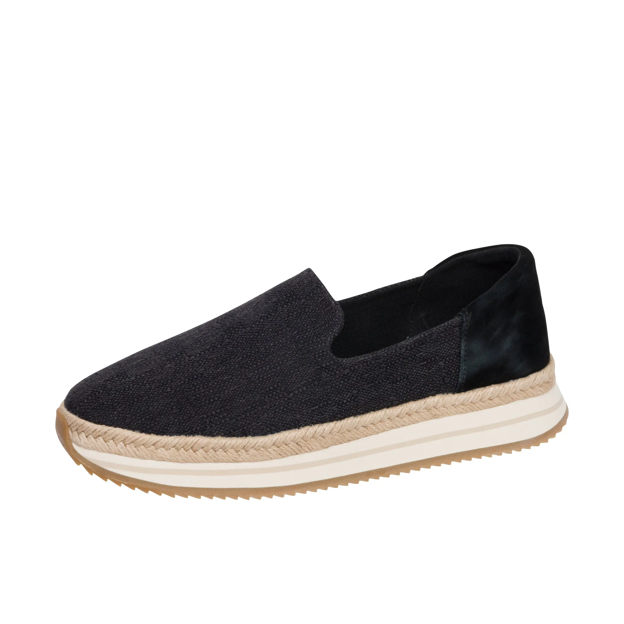 TOMS Womens Jocelyn Espadrille Sneaker Black