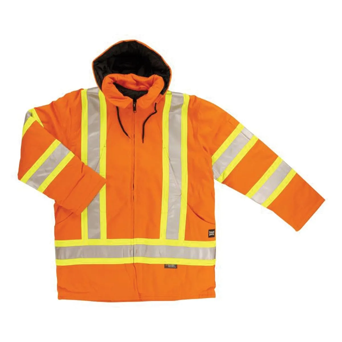 Tough Duck ANSI Class 1 Cotton Duck Hi-Vis Safety Parka