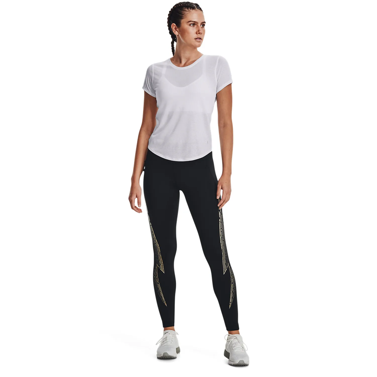 Under Armour Outrun The Cold Tights  Black/Reflective