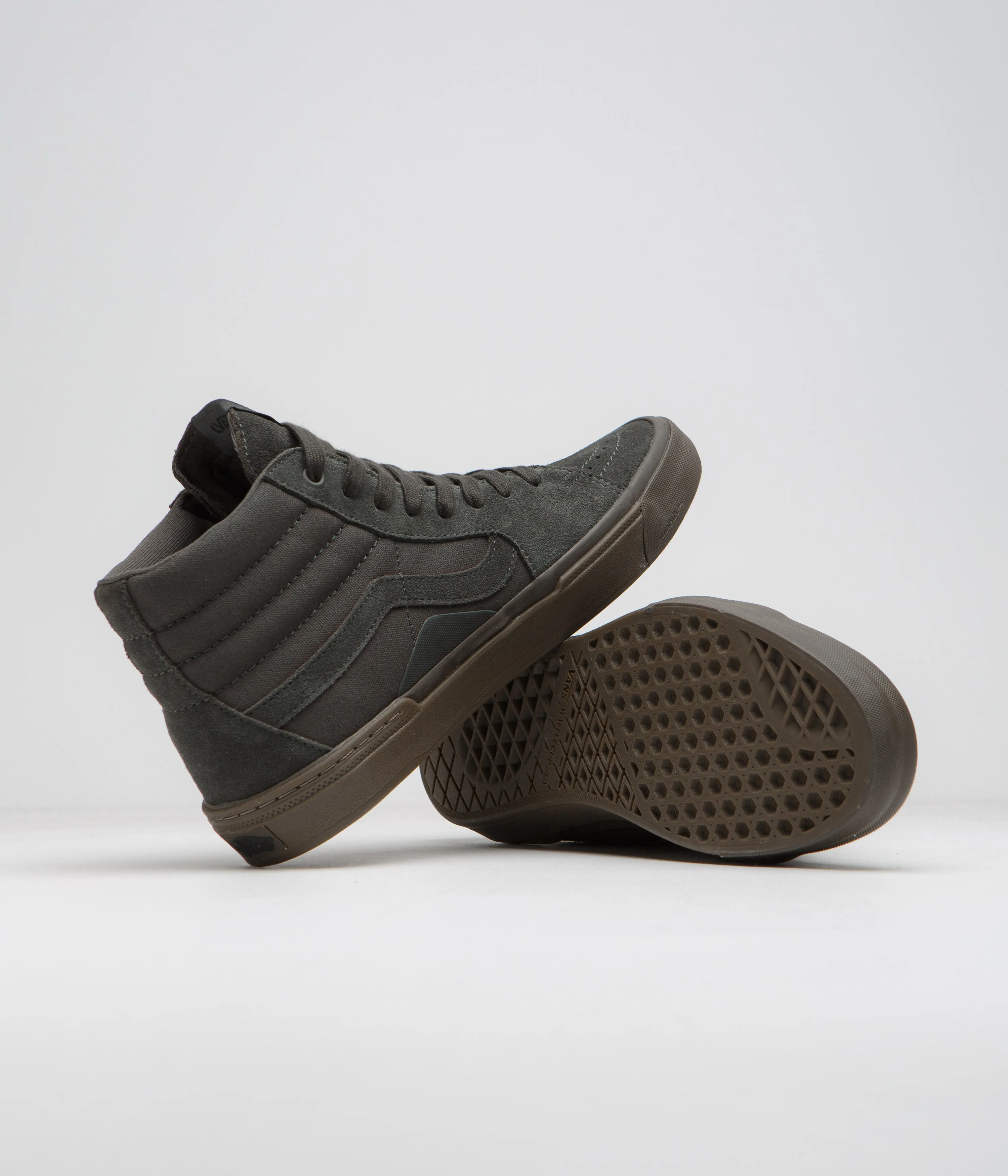 Vans BMX Sk8-Hi Shoes - Dark Grey / Gum