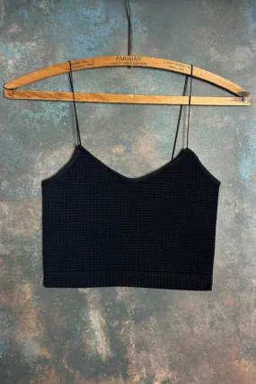 Waffle Crop Cami