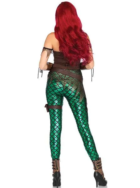 Women's 3 pc. Rebel Mermaid Costume