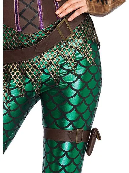 Women's 3 pc. Rebel Mermaid Costume