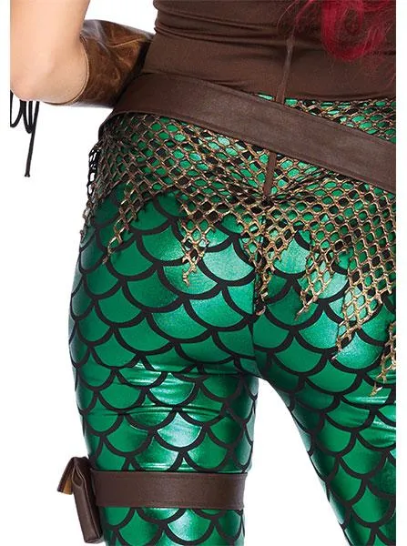 Women's 3 pc. Rebel Mermaid Costume