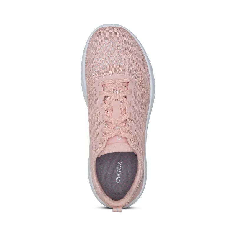 WOMEN'S AETREX DANIKA ARCH SUPPORT SNEAKER | PINK