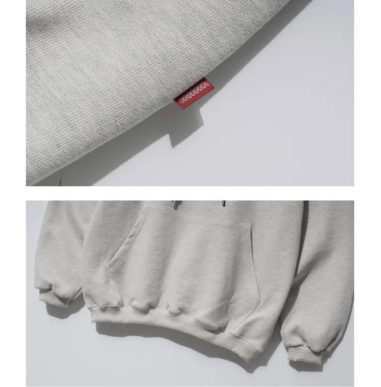 WV PROJECT  |Unisex Studded Long Sleeves Plain Cotton Medium Oversized